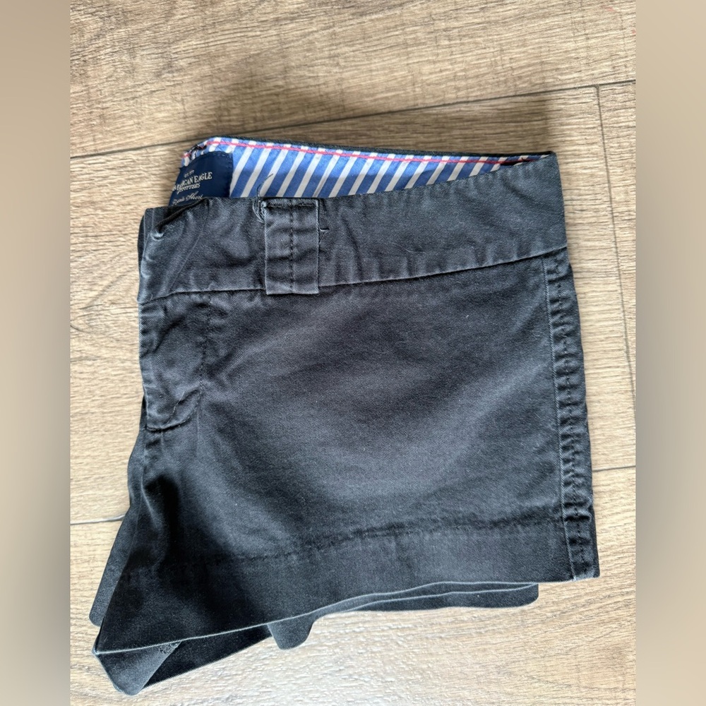 Women’s American Eagle Favorite Short Cotton Black Size 2 - Picture 3 of 9